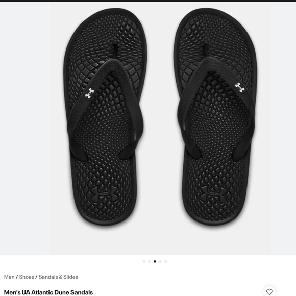 UNDER Armour Atlantic Dune Sandals. Size 9 - Picture 4 of 4